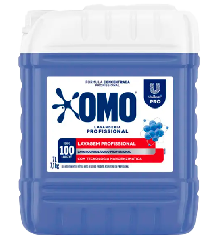 OMO Lavanderia Profissional 100 doses 5L